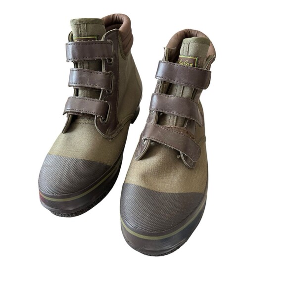 Cabela's River Fly Fishing Mens Size 12 Wading Shoes Felt Soles Steel Shank Boot - Picture 2 of 13